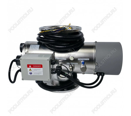Уф установка AquaViva AVMUV 200 , до 200м3, DN200, 2*2КВтАвтоочист, UV дат. , t дат.,сенс.дисп
